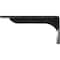 Ekena Millwork Embrey Steel Bracket, Antiqued Pewter 2"W x 10"D x 4 3/4"H BKTM02X10X04EBAPW - alternate 8